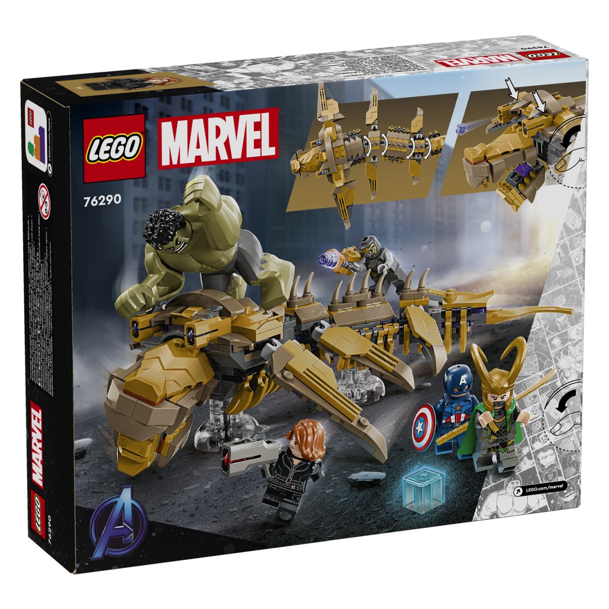 Lego Super Heroes 76290 Maščevalci proti Leviatanu