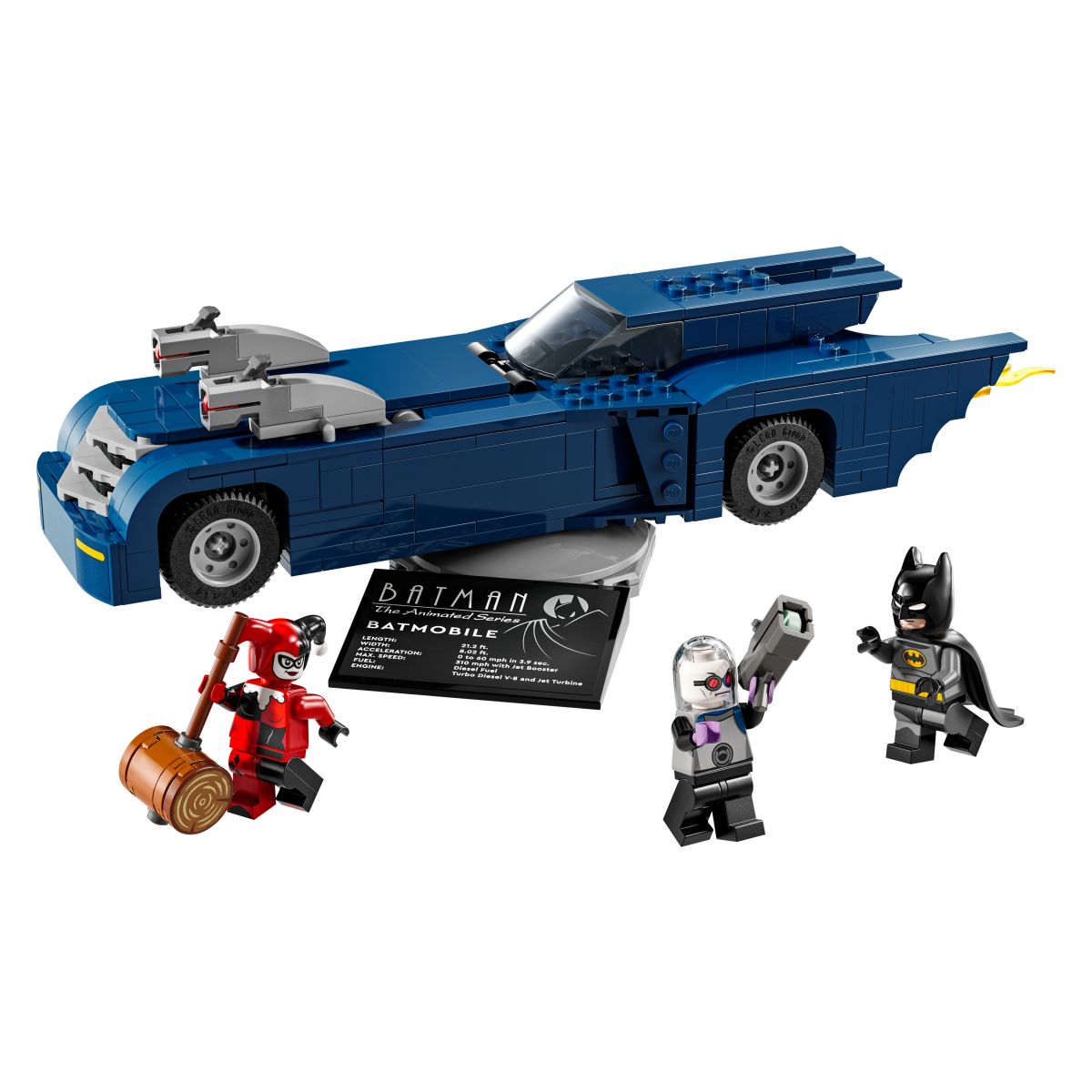 Lego Super Heroes 76274 Batman z Batmobilom proti Harley Quinn in G. Freezu