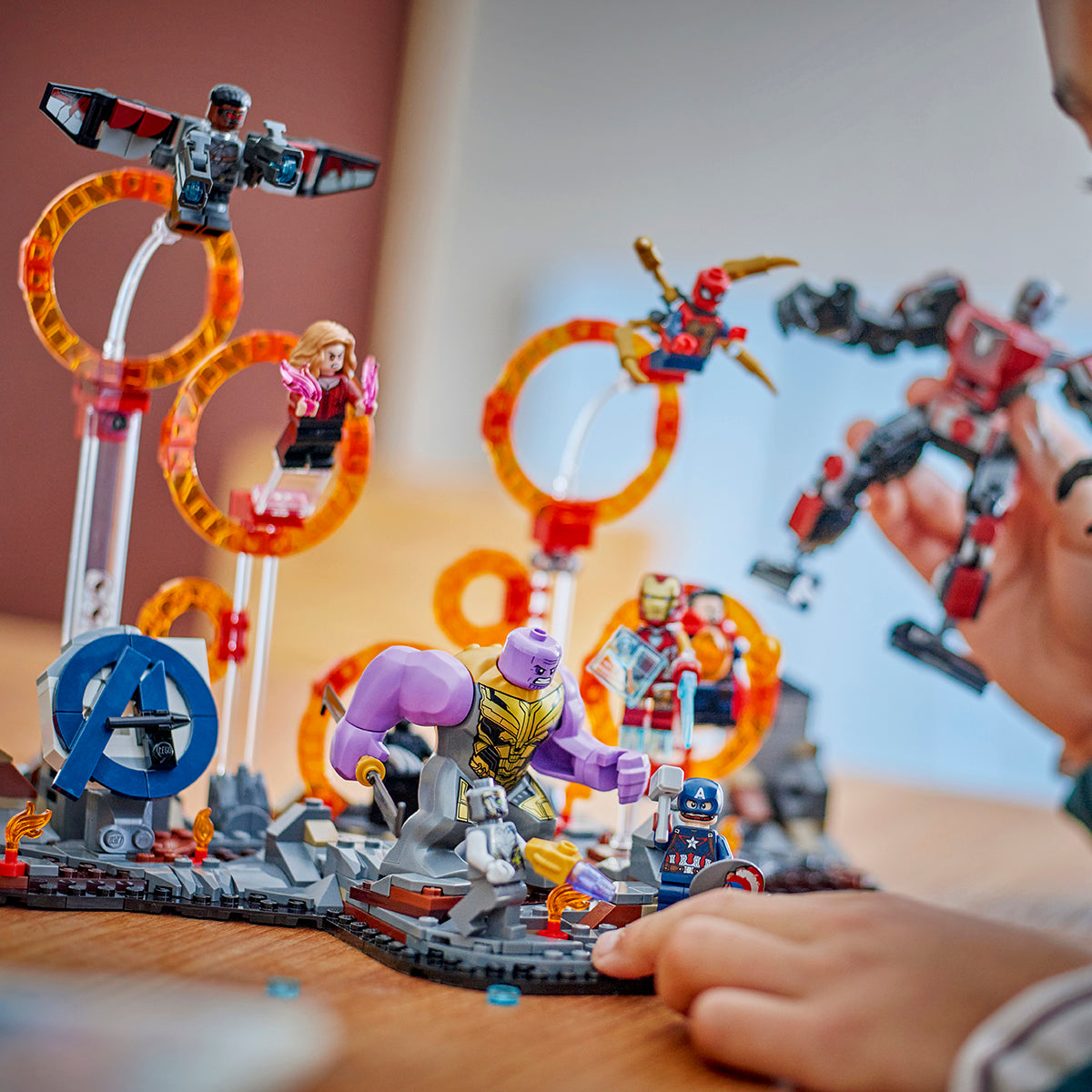 Lego Super Heroes 76323 Maščevalci: Zaključek Končna bitka