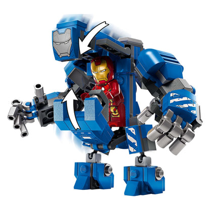 Lego Super Heroes 76315 Iron Manov laboratorij: Dvorana oklepov
