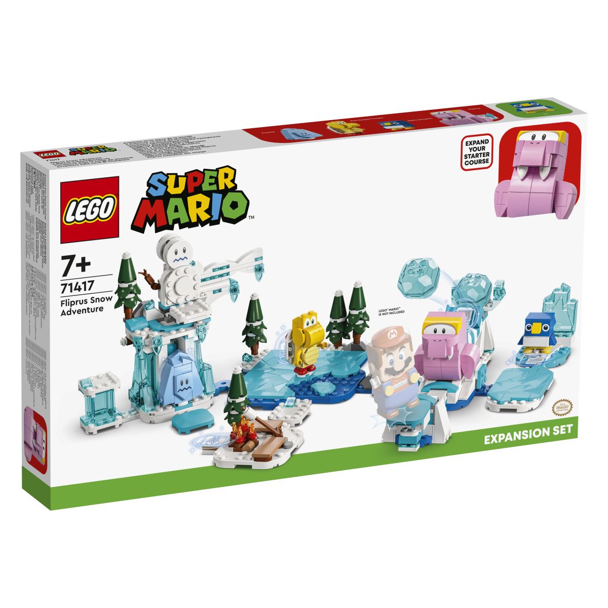 Lego Super Mario 71417 Razširitveni komplet Fliprusova snežna pustolovščina - 71417