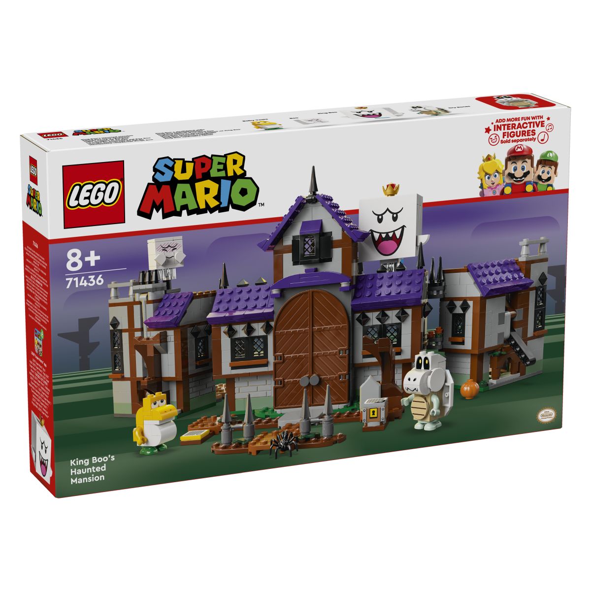 Lego Super Mario 71436 King Boojev zakleti dvorec