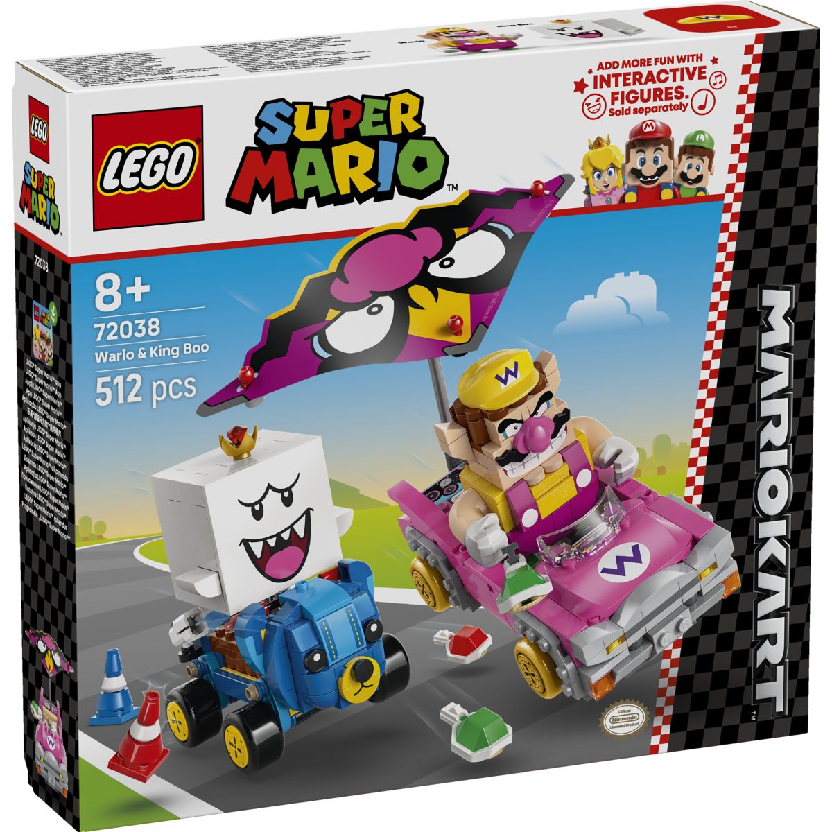Lego Super Mario 72038 Mario Kart – Wario & King Boo