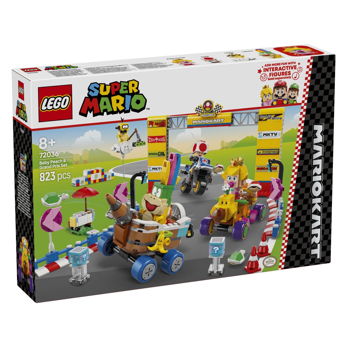 Lego Super Mario 72036 Mario Kart – Baby Peach in Grand Prix