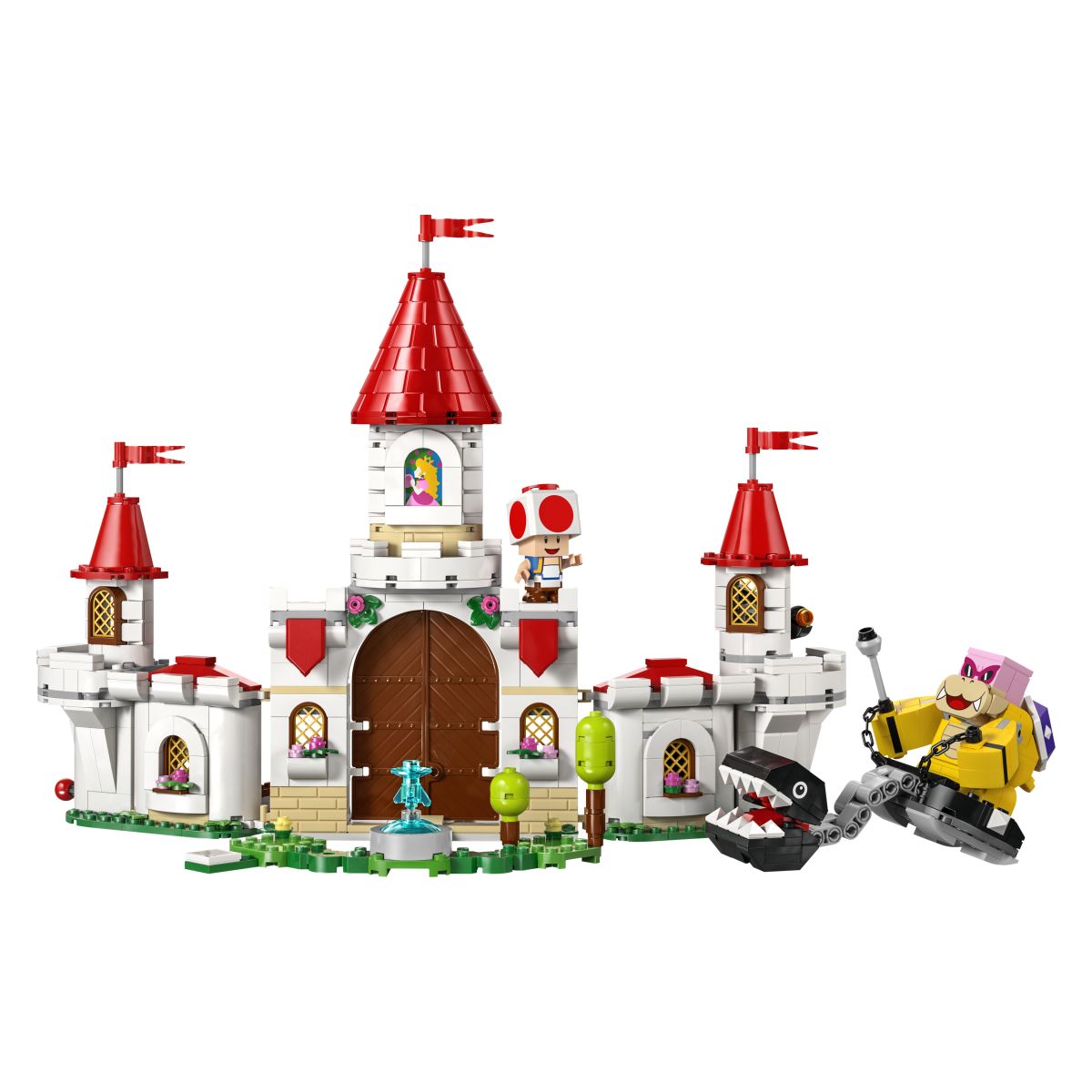 Lego Super Mario 71435 Spopad z Royem na Peachinem gradu
