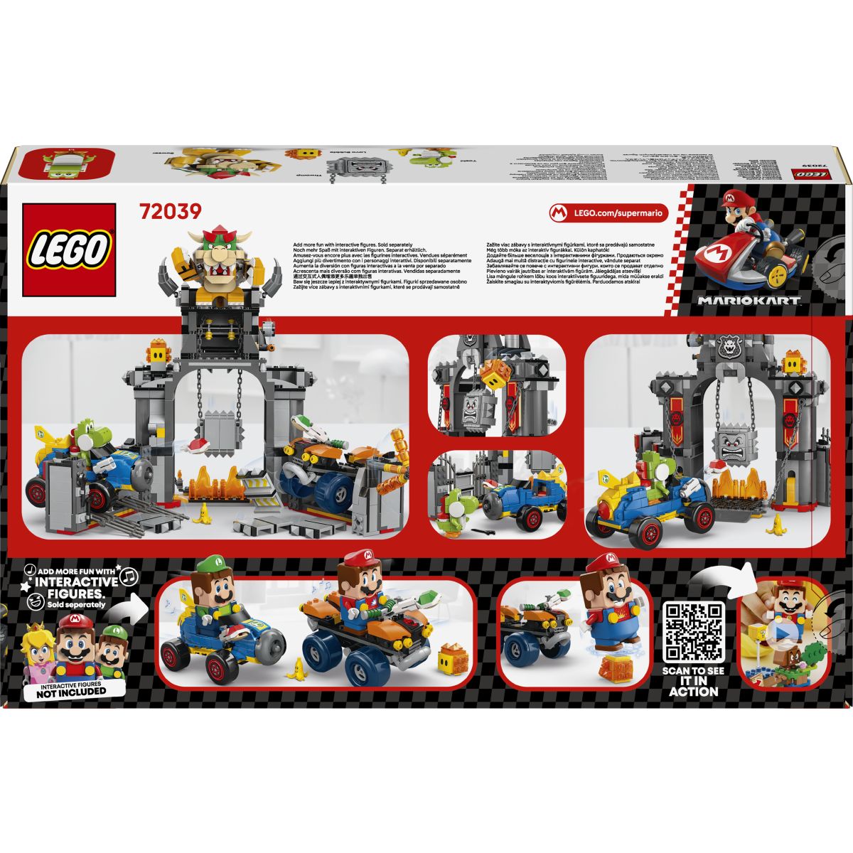 Lego Super Mario 72039 Mario Kart – Bowser's Castle
