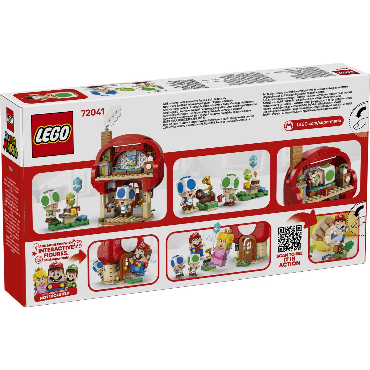 Lego Super Mario 72041 Party at Toad's House