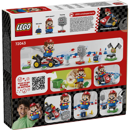 Lego Super Mario 72043 Mario Kart – Interaktivni LEGO Mario & Standard Kart