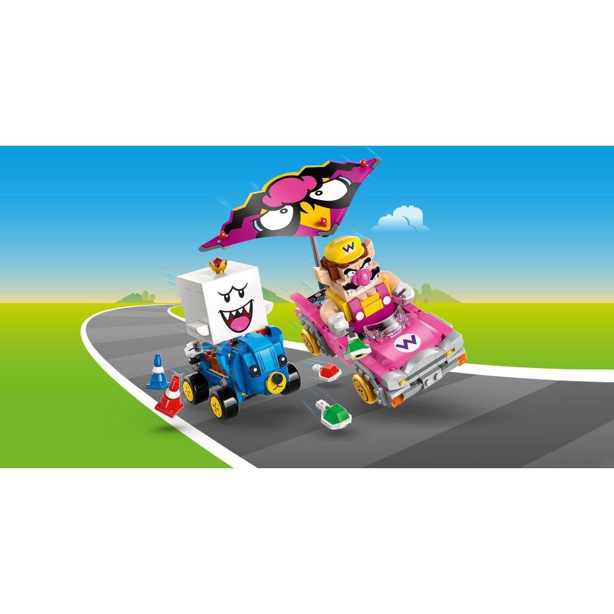 Lego Super Mario 72038 Mario Kart – Wario & King Boo