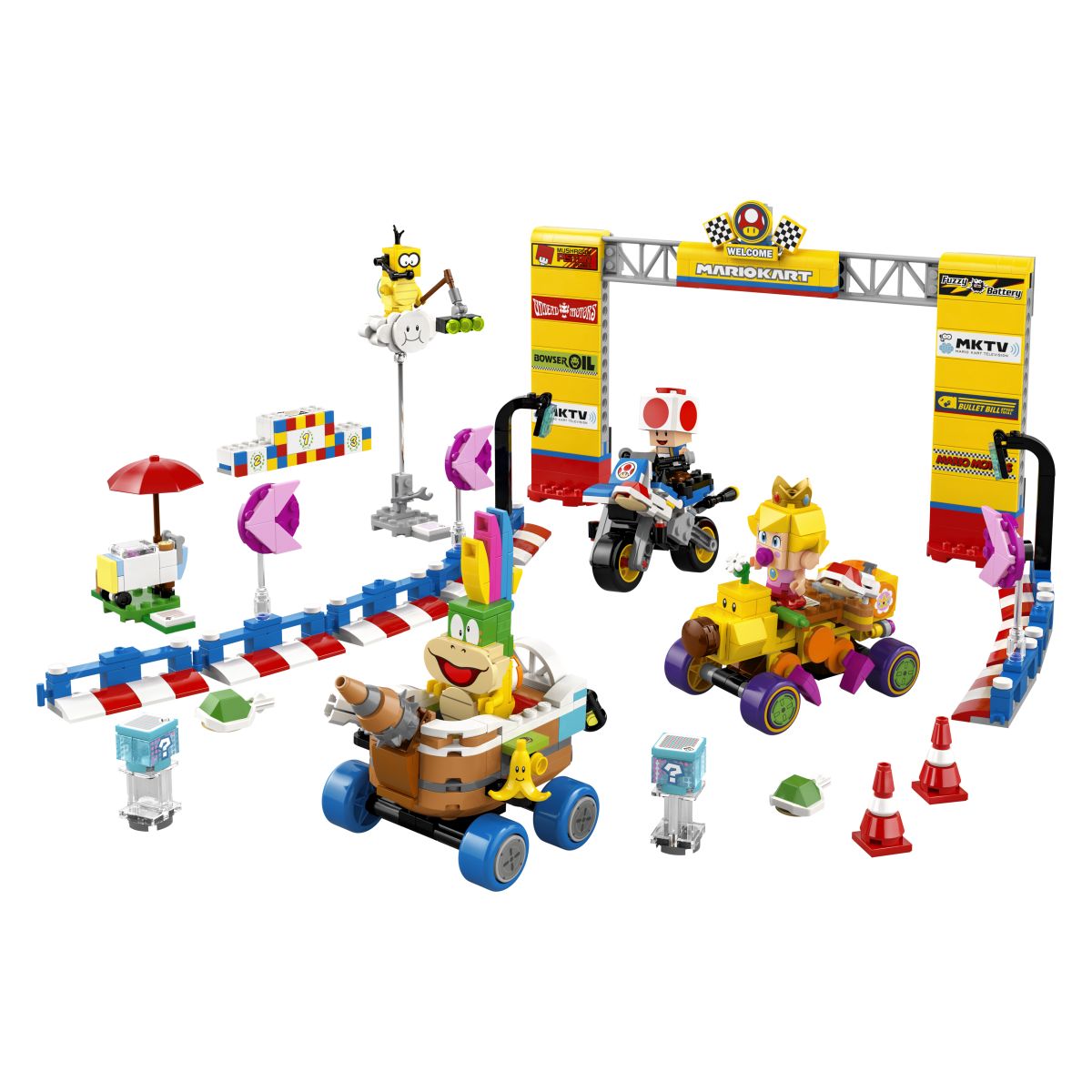 Lego Super Mario 72036 Mario Kart – Baby Peach in Grand Prix