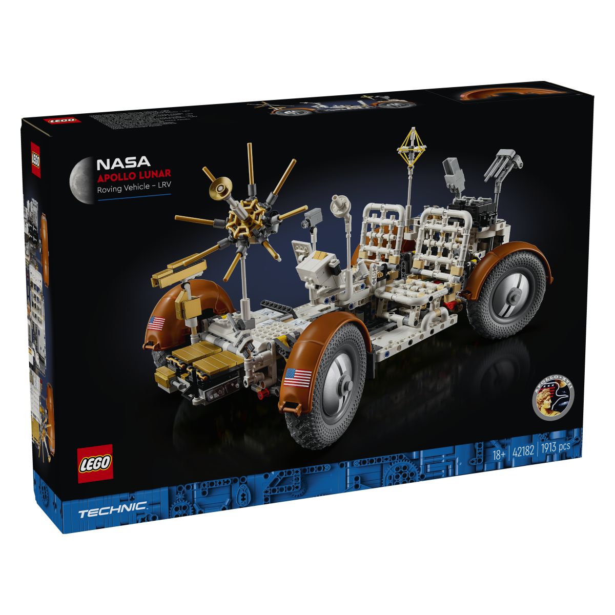 Lego Technic 42182 Lunarno vozilo NASA Apollo LRV