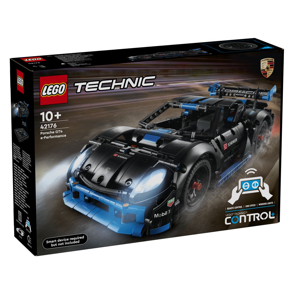 Lego Technic 42176 Dirkalni avtomobil Porsche GT4 e-Performance