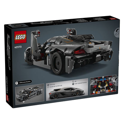 Lego Technic 42173 Koenigsegg Jesko Absolut, siv hiperavtomobil