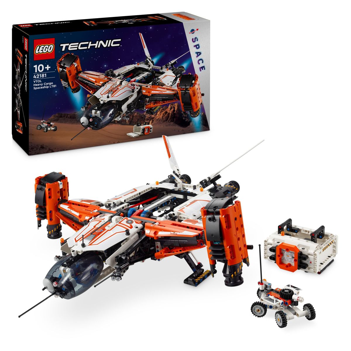 Lego Technic 42181 Tovorna vesoljska ladja VTOL LT81
