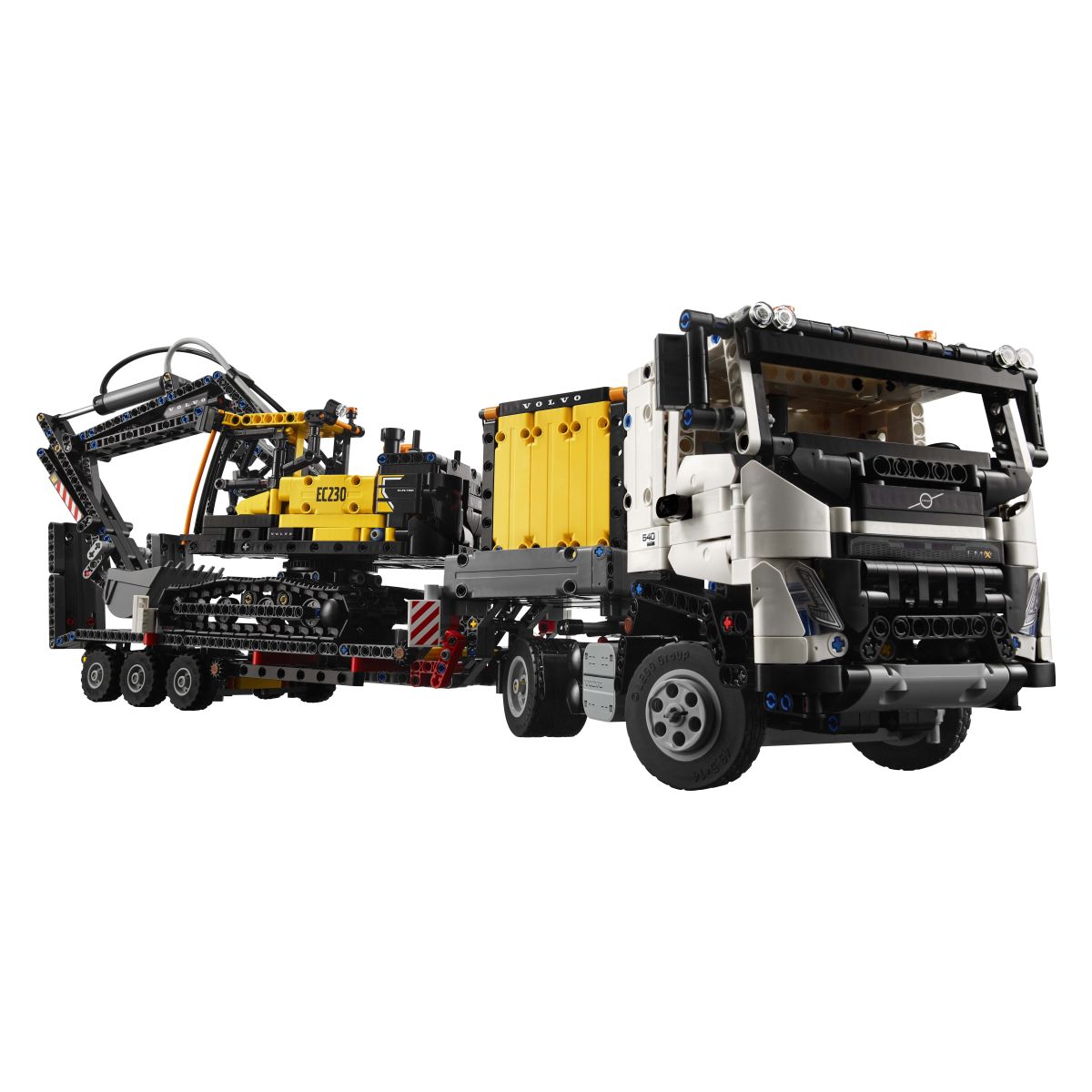 Lego Technic 42175 Tovornjak Volvo FMX in električni bager EC230