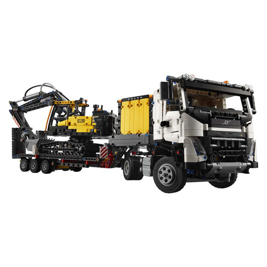 Lego Technic 42175 Tovornjak Volvo FMX in električni bager EC230