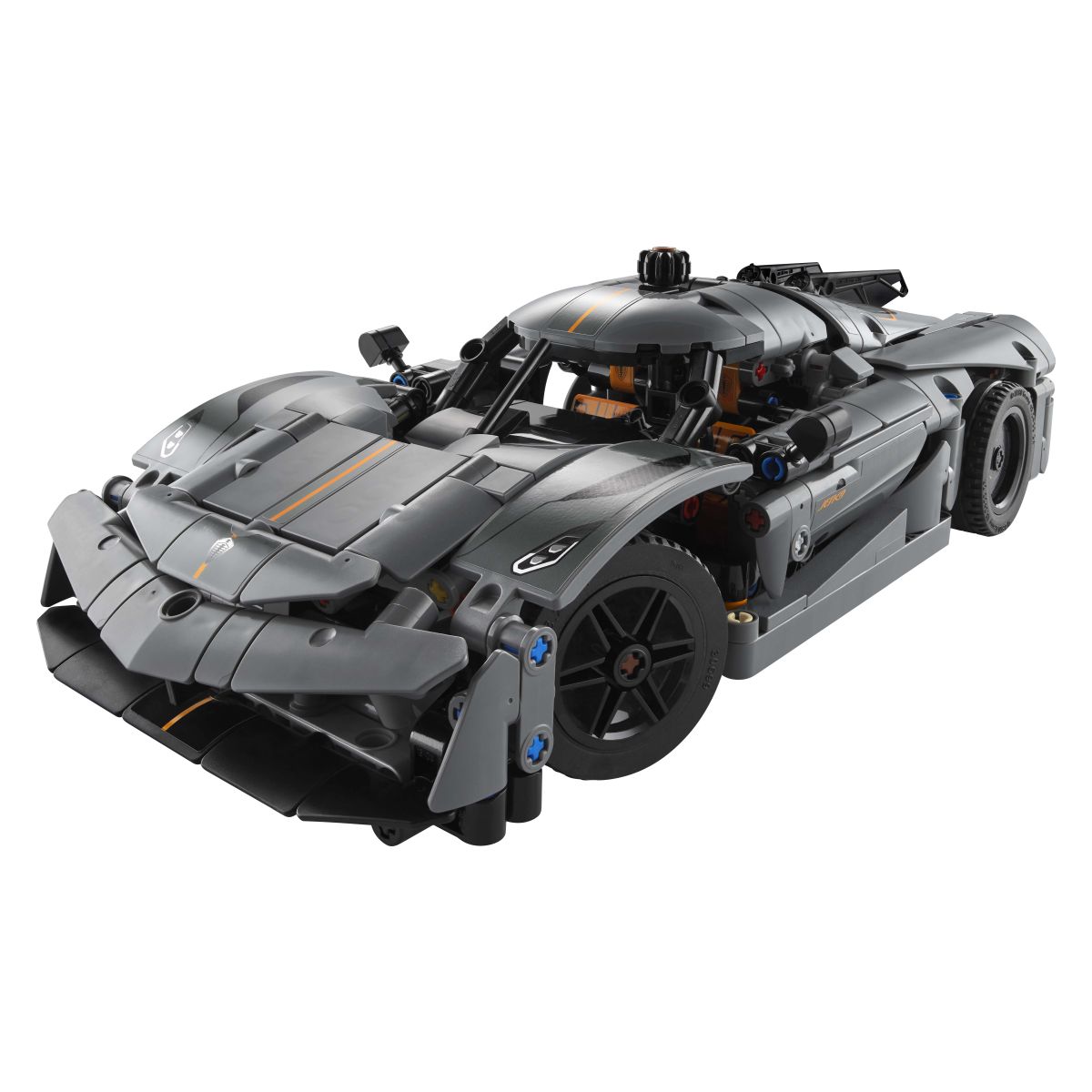 Lego Technic 42173 Koenigsegg Jesko Absolut, siv hiperavtomobil