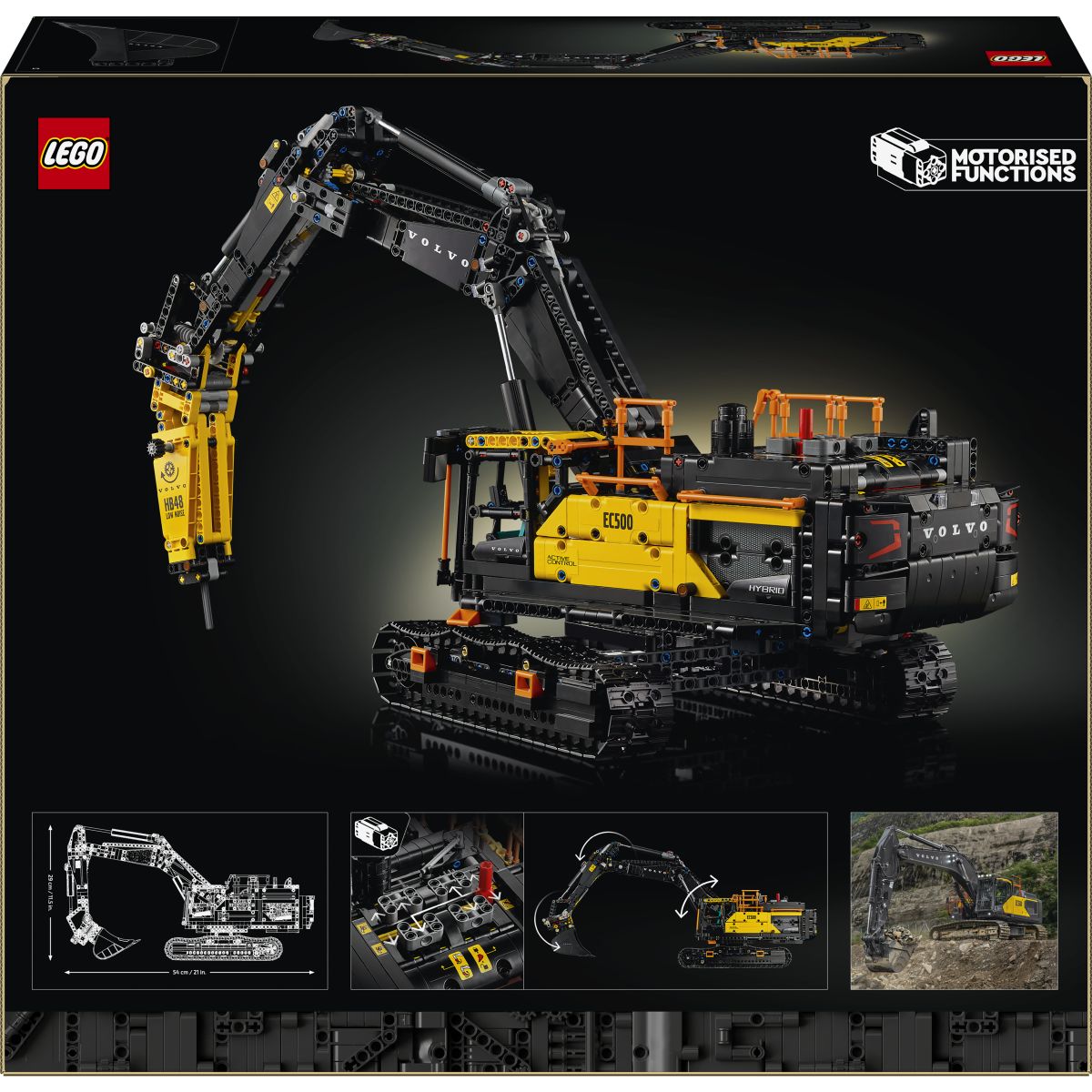 Lego Technic 42215 Bager Volvo EC500 Hybrid