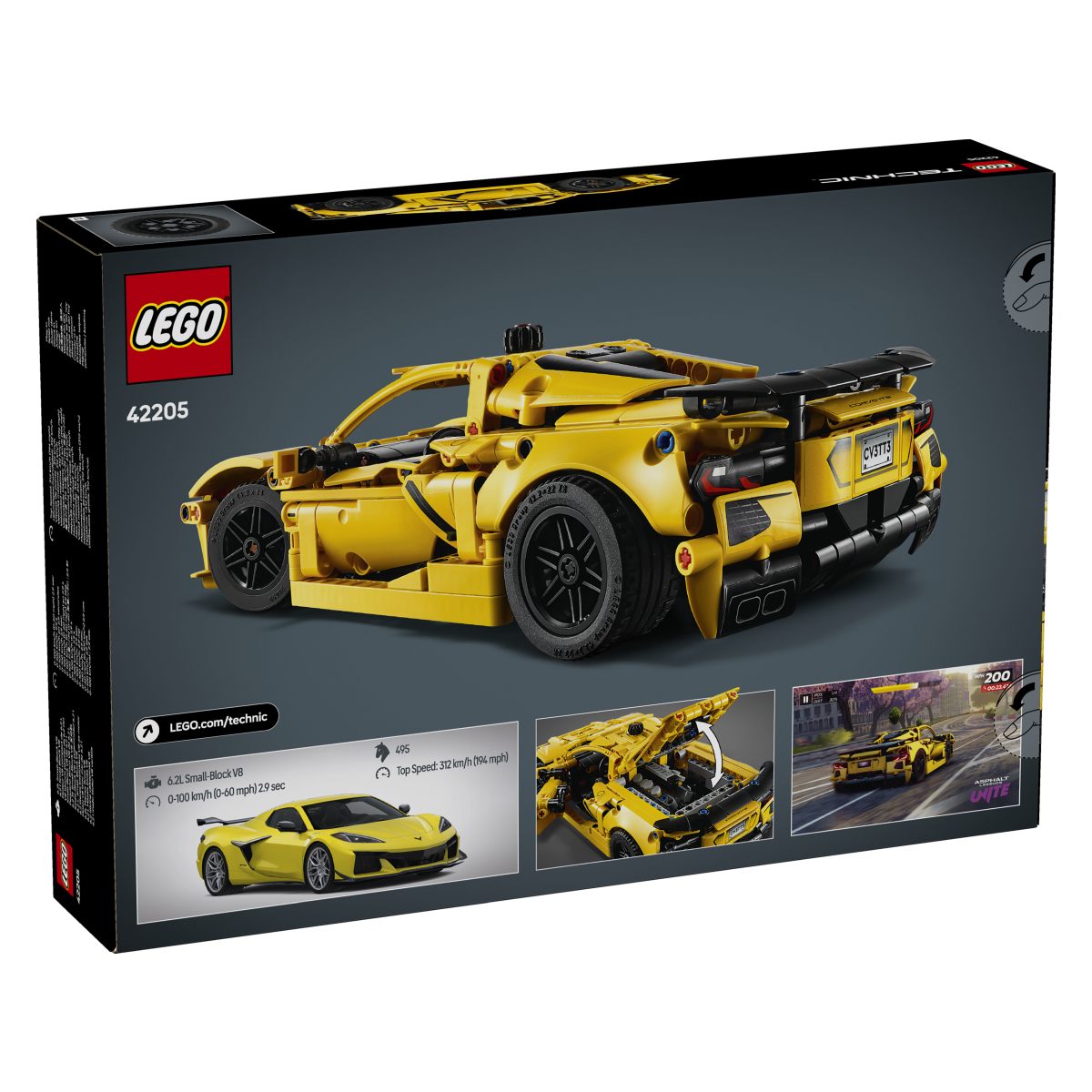 Lego Technic 42205 Chevrolet Corvette Stingray