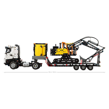 Lego Technic 42175 Tovornjak Volvo FMX in električni bager EC230