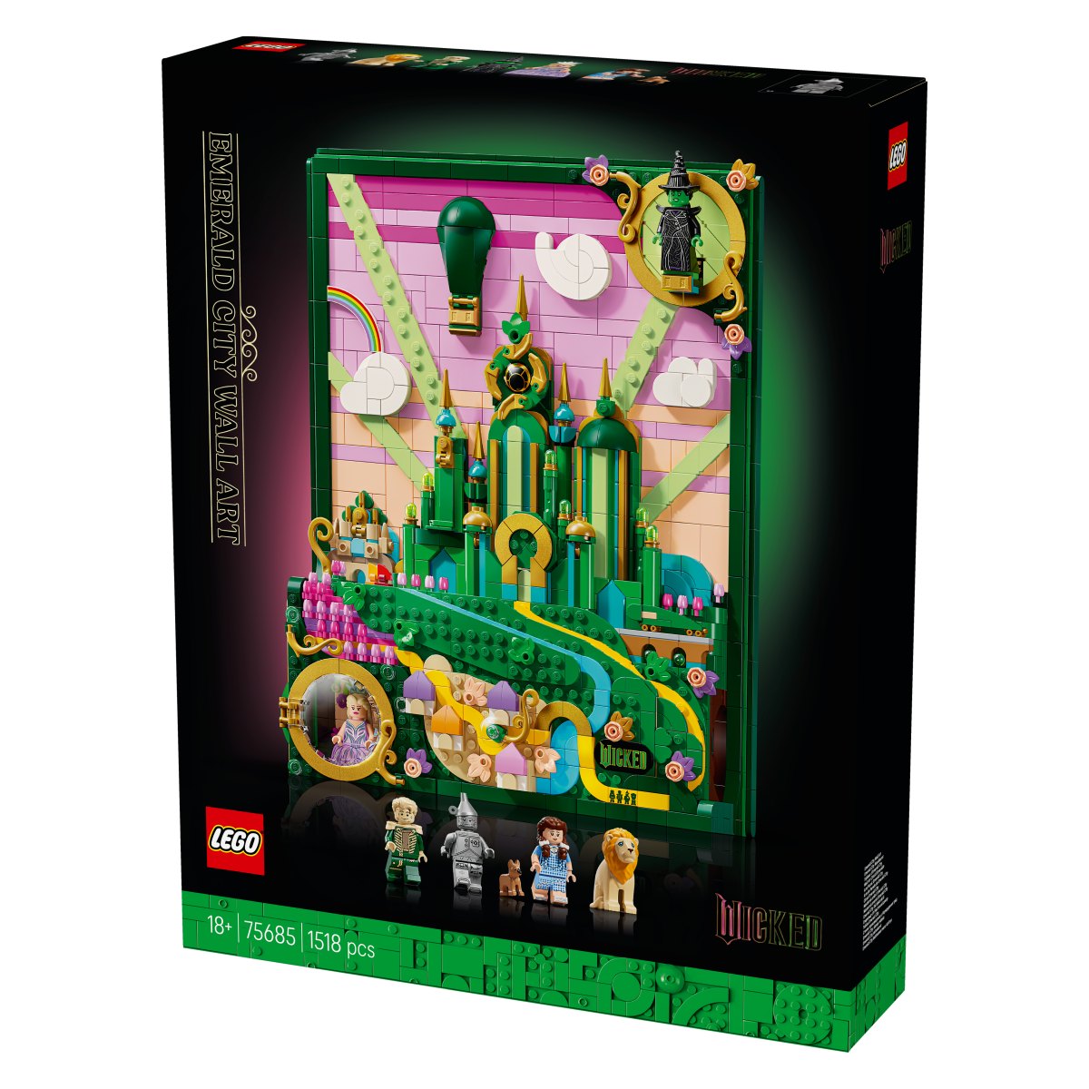 Lego Wicked 75685 Stenska umetnina Emerald City