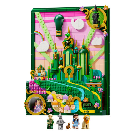Lego Wicked 75685 Stenska umetnina Emerald City