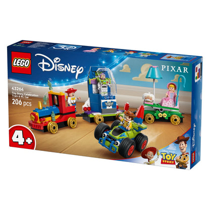 Lego Disney 43264 Praznovanje Sveta igrač - Vlak in avtomobilček