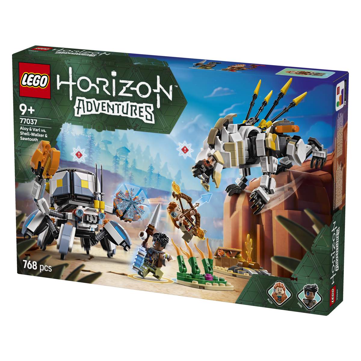 Lego Horizon 77037 Aloy in Varl vs Shell-Walker in Sawtooth