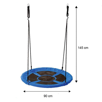 Otroška gugalnica gnezdo – 90cm kovinski okvir - Home and garden > Garden equipment > Hammock / hanging chair