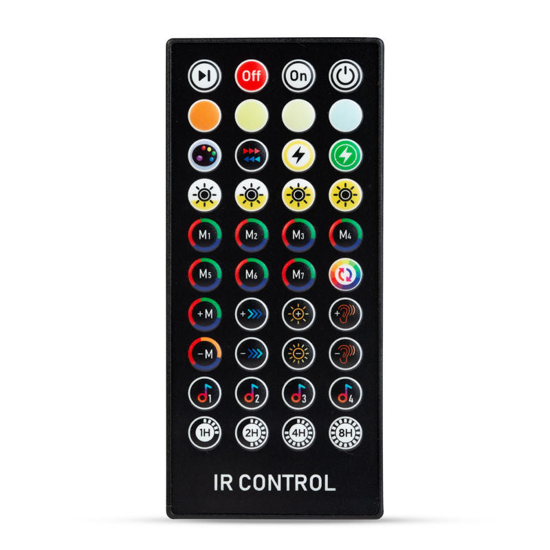 Pametni svetlobni niz luči - 100-240V - 25 toplo belih LED diod - 15 m - bluetooth - Osvetlitev