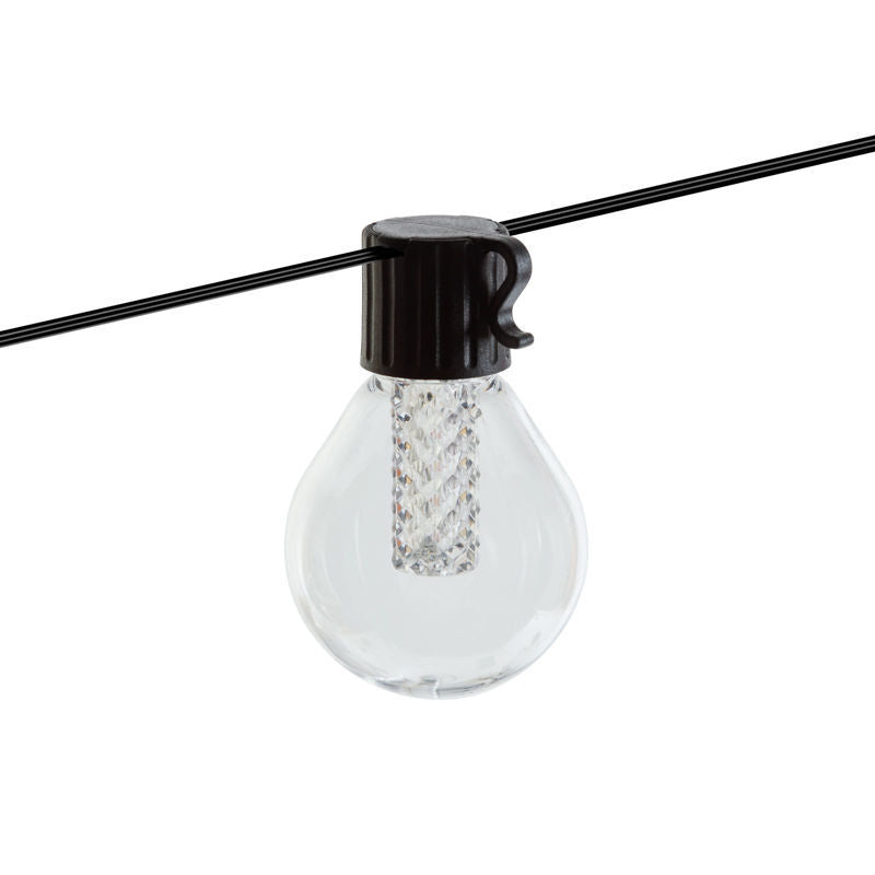 Pametni svetlobni niz luči - 100-240V - 25 toplo belih LED diod - 15 m - bluetooth - Osvetlitev