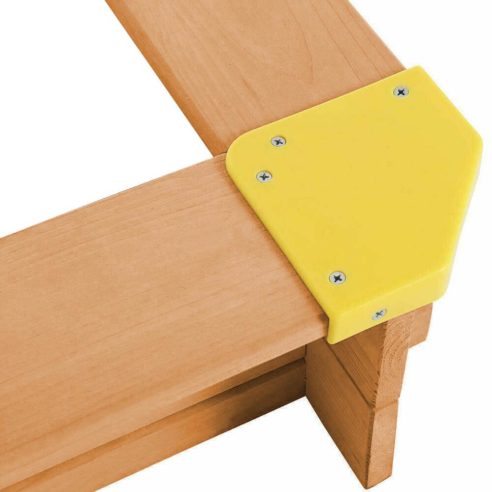 Peskovnik za otroke z nastavljivo streho – zaščita pred soncem (117 x 117 cm) - All > For Kids