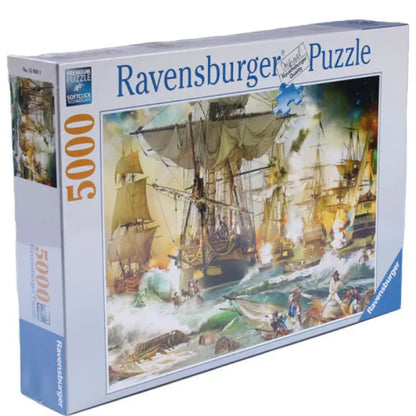 Ravensburger Puzzle -Bitka na odprtem morju 5000 kosov (13969) - MiniPark