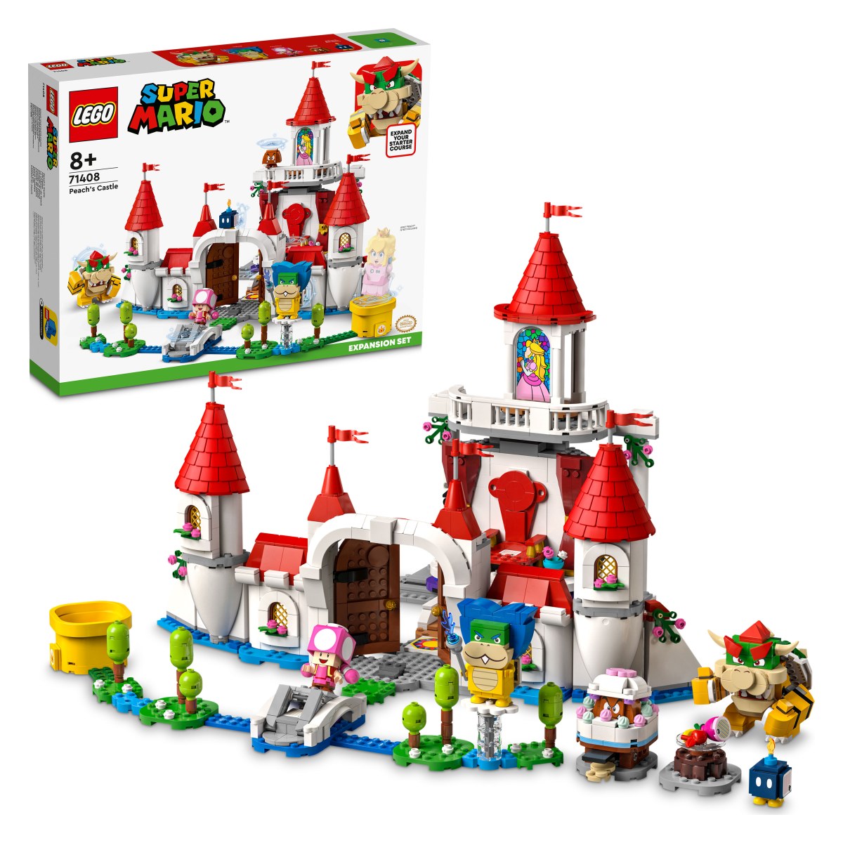 Lego Super Mario 71408 Super Mario Razširitveni komplet Grad princese Peach