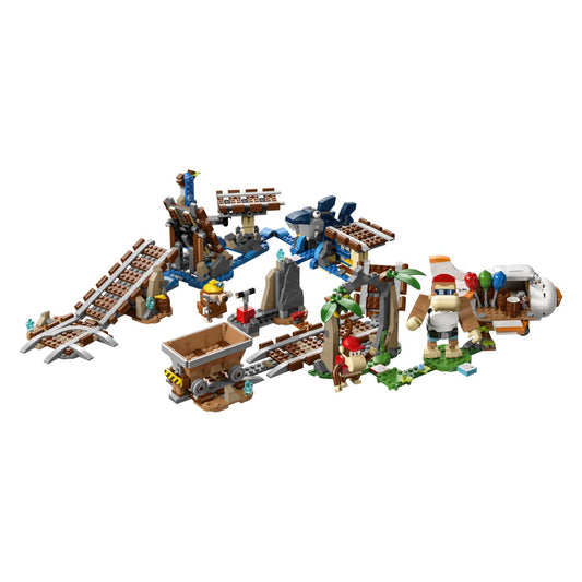 Lego Super Mario 71425 Razširitveni komplet Diddy Kongova vožnja z rudniškim vozičkom