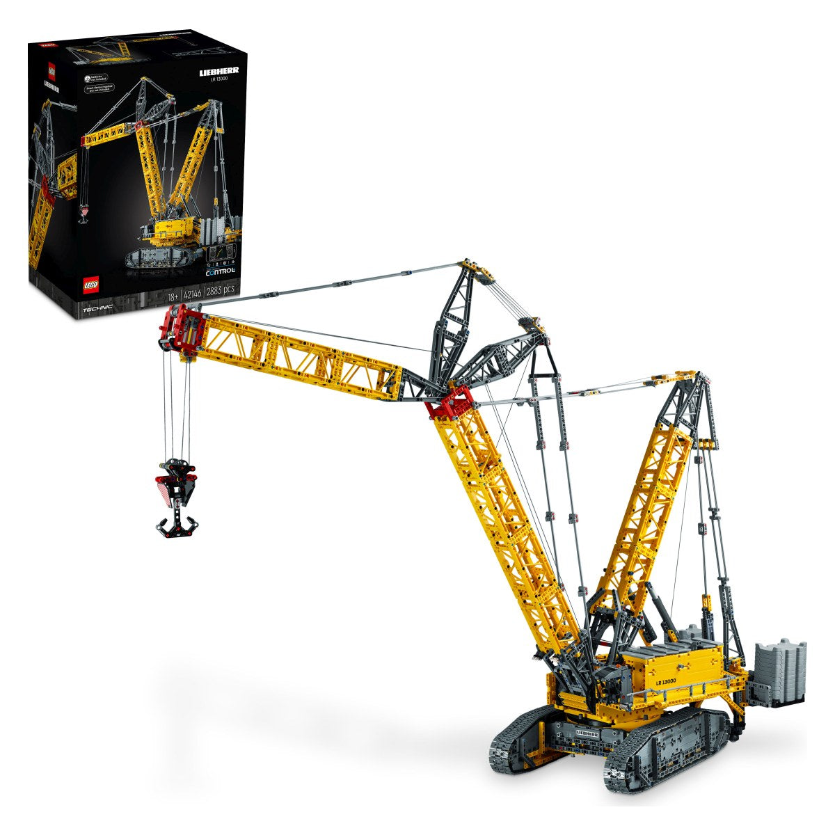 Lego Technic 42146 Žerjav goseničar Liebherr LR 13000