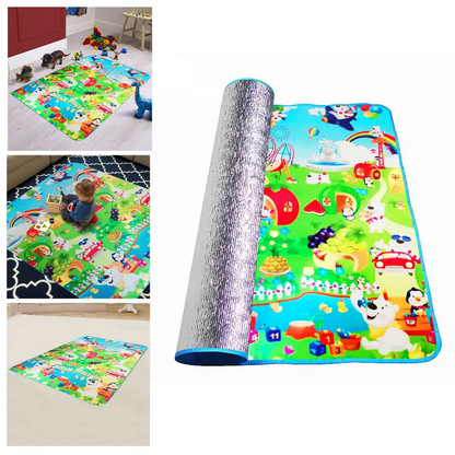 Velika otroška igralna podloga 180 × 148,5 cm – mehka in barvita - All > For Kids