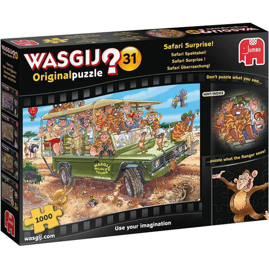 Wasgij Original 31: Safari presenečenje! sestavljanka 1000 kos (19164) - Sestavljanke