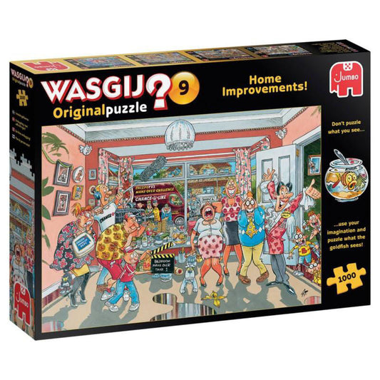 Wasgij Original 9: Domača prenova sestavljanka 1000 kosov (81926) - Sestavljanke